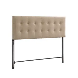 Aleha King Headboard - Beige