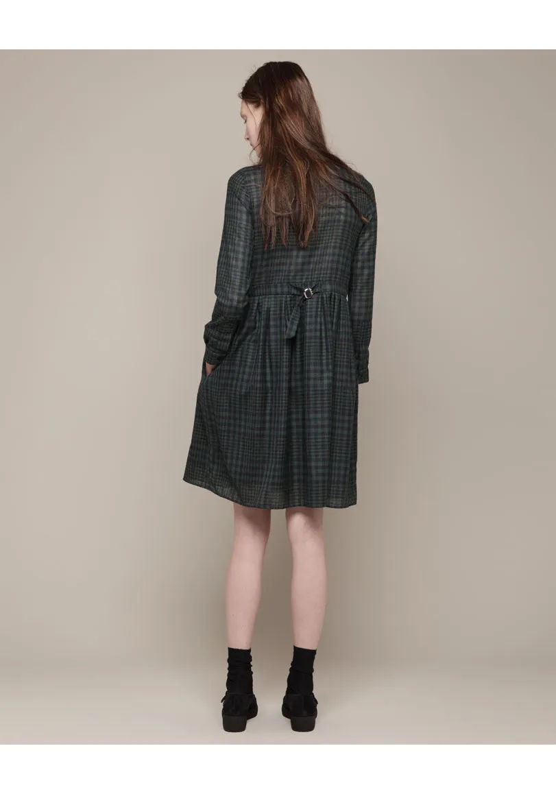 Baby Doll Plaid Dress