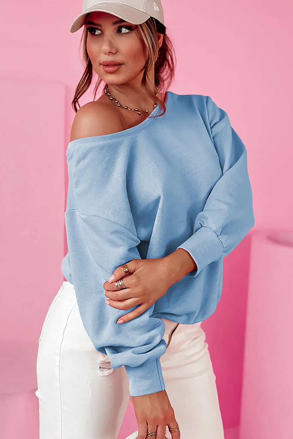 Bow Cutout Round Neck Long Sleeve Sweatshirt | Winter Fashion | Winter Sweater