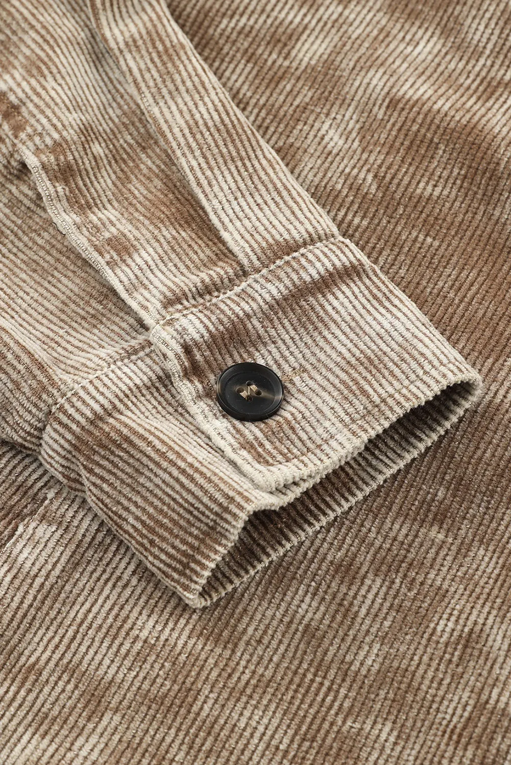 Button-Down Corduroy Shacket