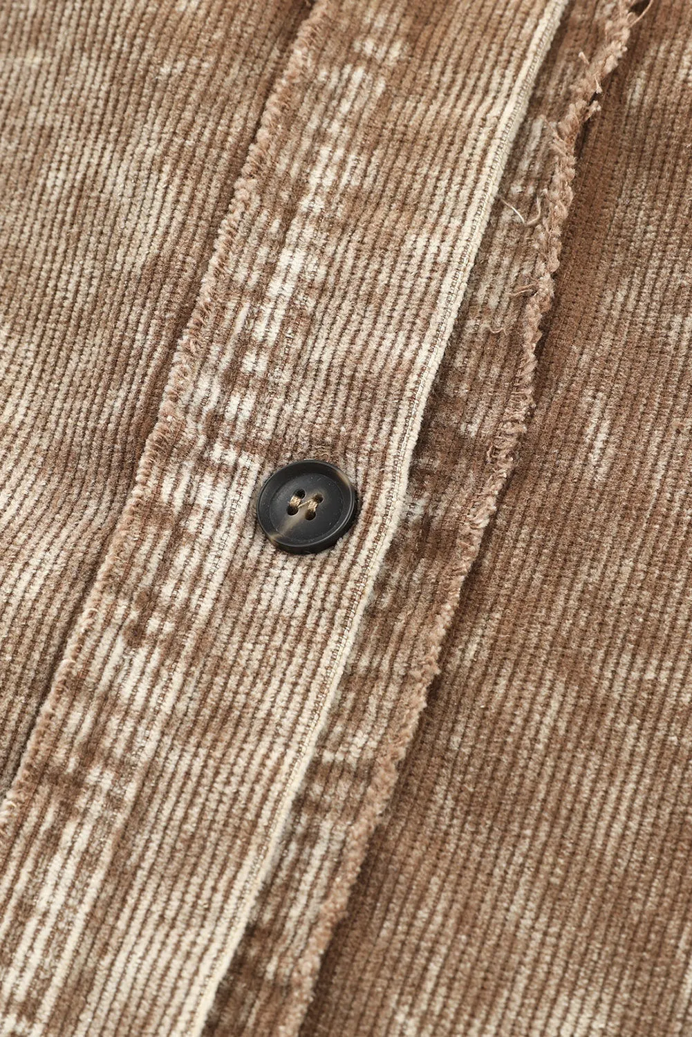 Button-Down Corduroy Shacket