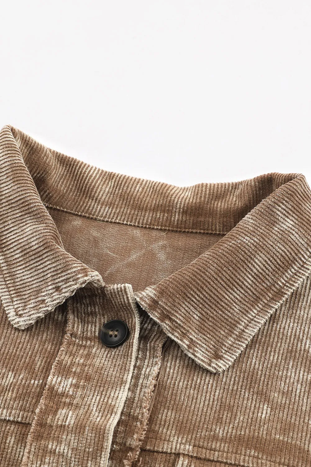 Button-Down Corduroy Shacket