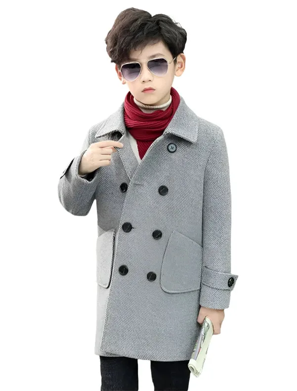 Button Wool Coat