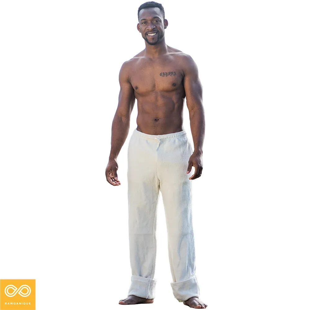 CLINT 100% Organic Cotton Fleece Sweat Pants (Plastic-free)