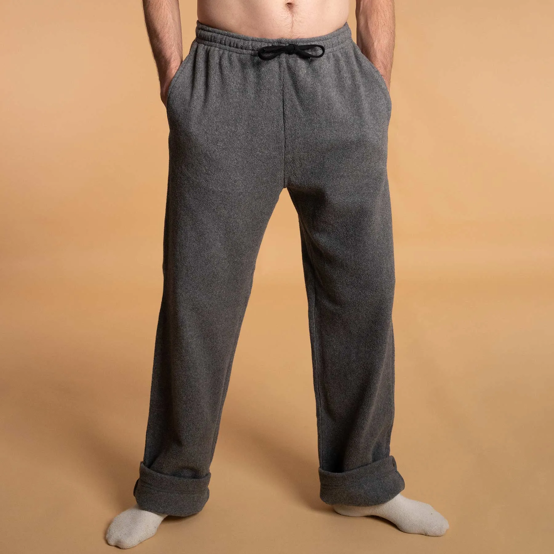 CLINT 100% Organic Cotton Fleece Sweat Pants (Plastic-free)