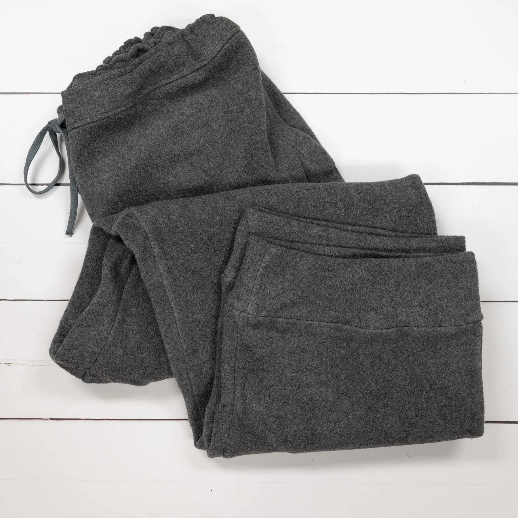 CLINT 100% Organic Cotton Fleece Sweat Pants (Plastic-free)