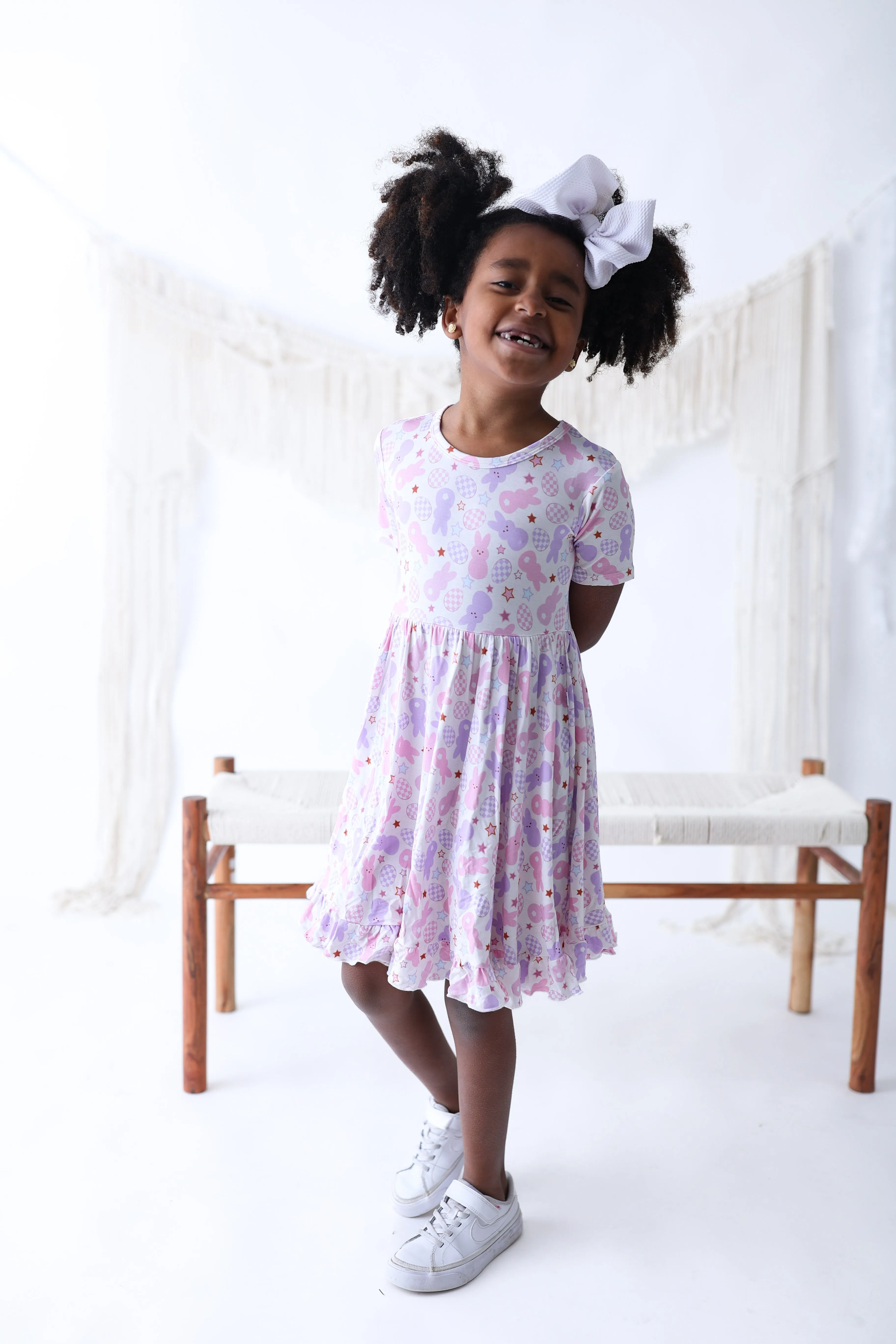 COTTON TAIL CUTIE DREAM RUFFLE DRESS