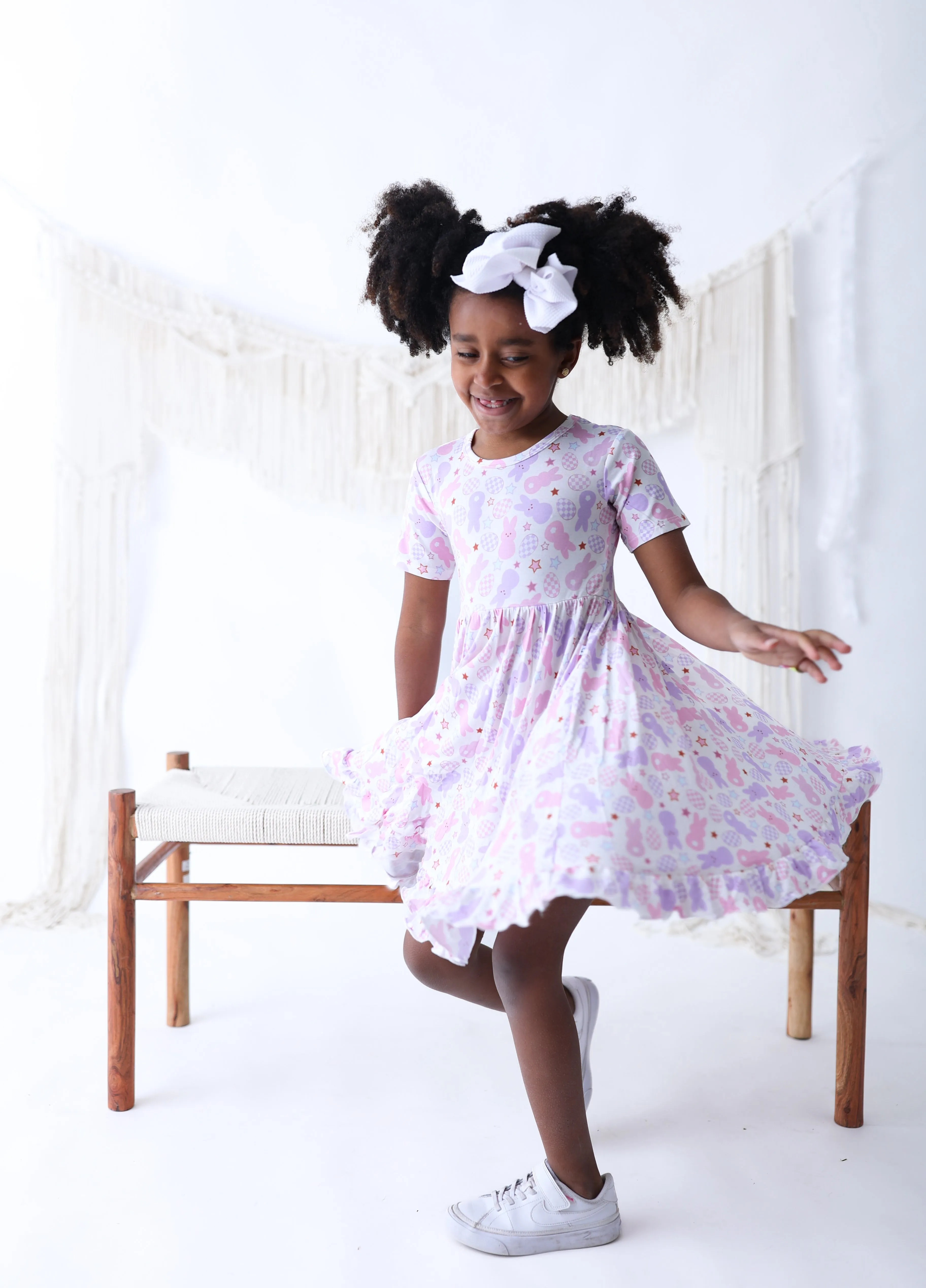 COTTON TAIL CUTIE DREAM RUFFLE DRESS