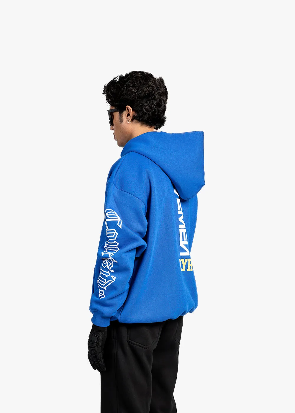 COURTSIDE HOODIE - COBALT BLU