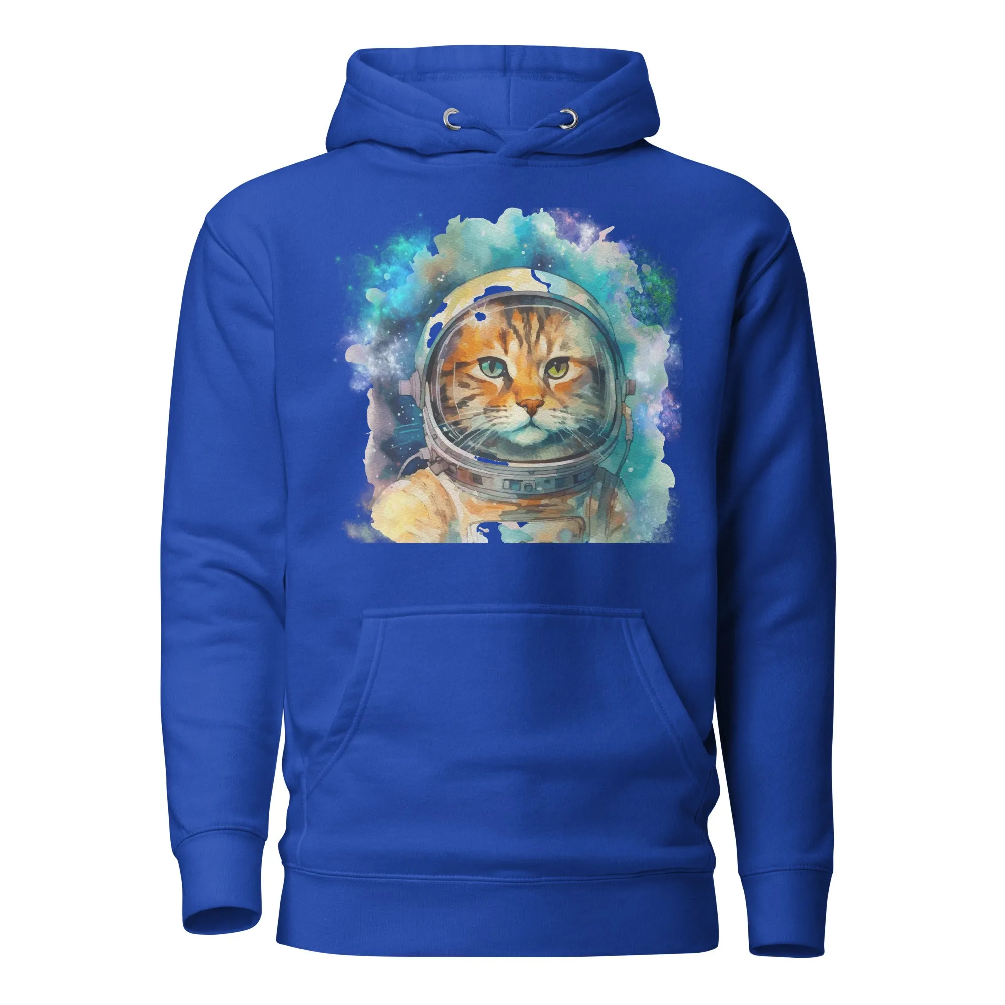 Cozy Space Cat Unisex Hoodie Perfect for Sweatshirt Weather!, lioness-love