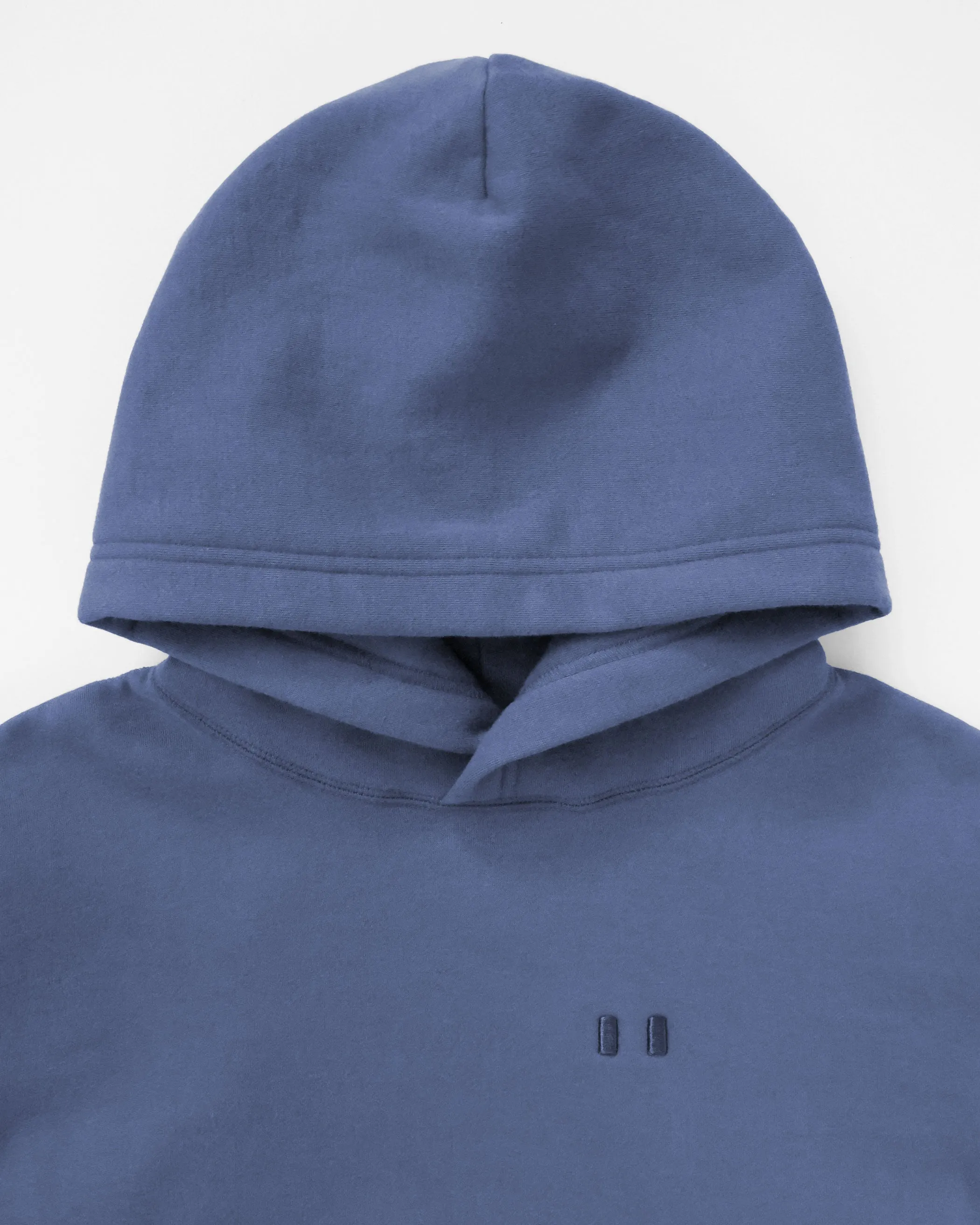 Flag Fleece Hoodie French Blue - Unisex