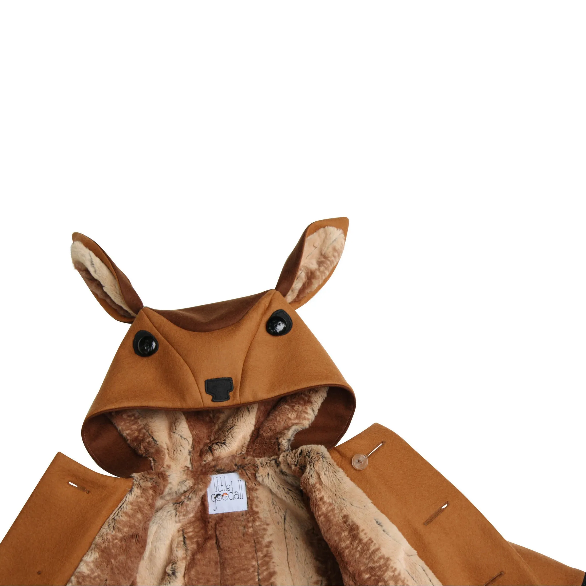 Frolicsome Fawn Coat