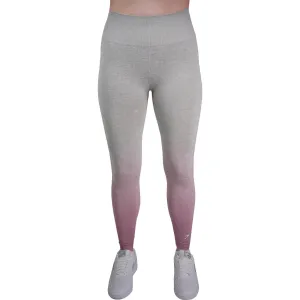 Gymshark Adapt Ombre Seamless Womens Long Training Tights - Grey