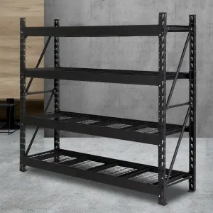 Heavy-Duty Adjustable Steel Shelving Rack - 800kg Capacity - Giantz