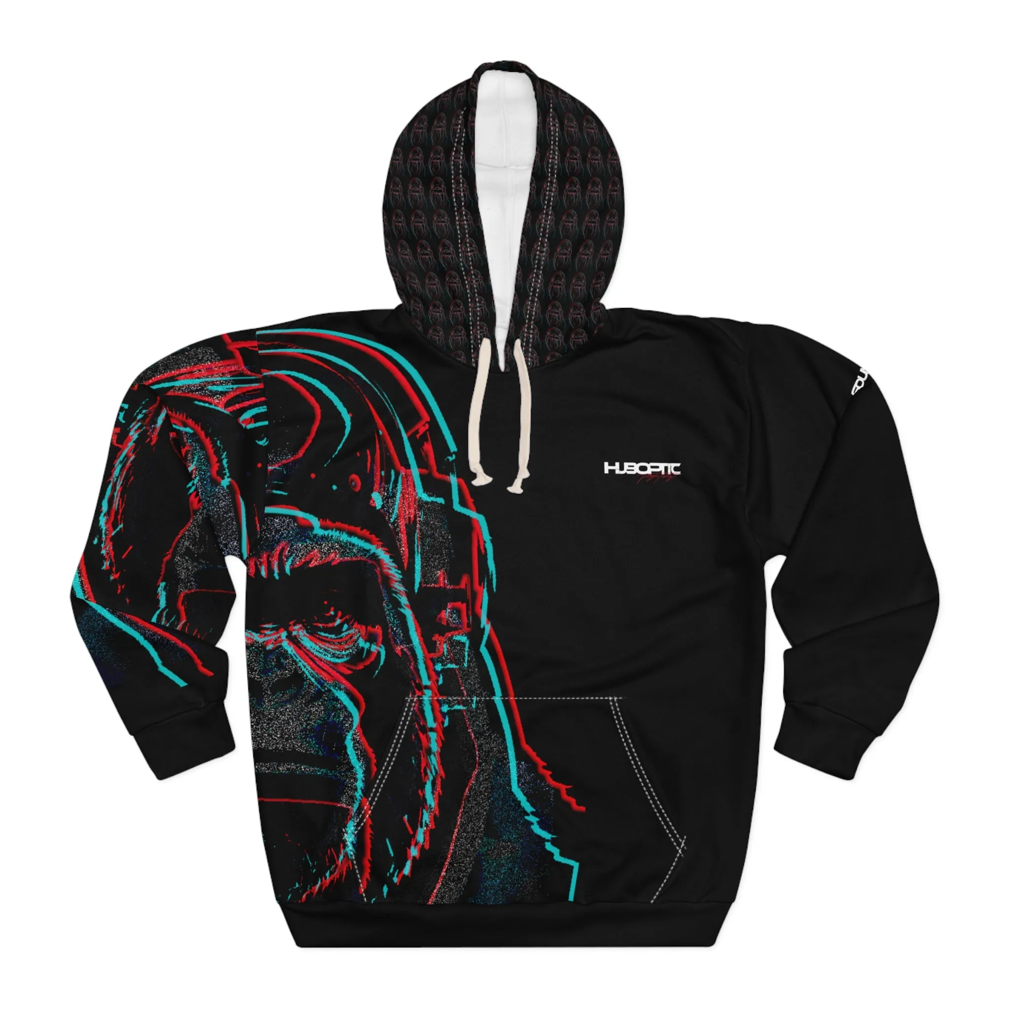 HUBOPTIC® Original Sound Reactive Gorilla Hoodie DJ Pullover Streetwear V27000