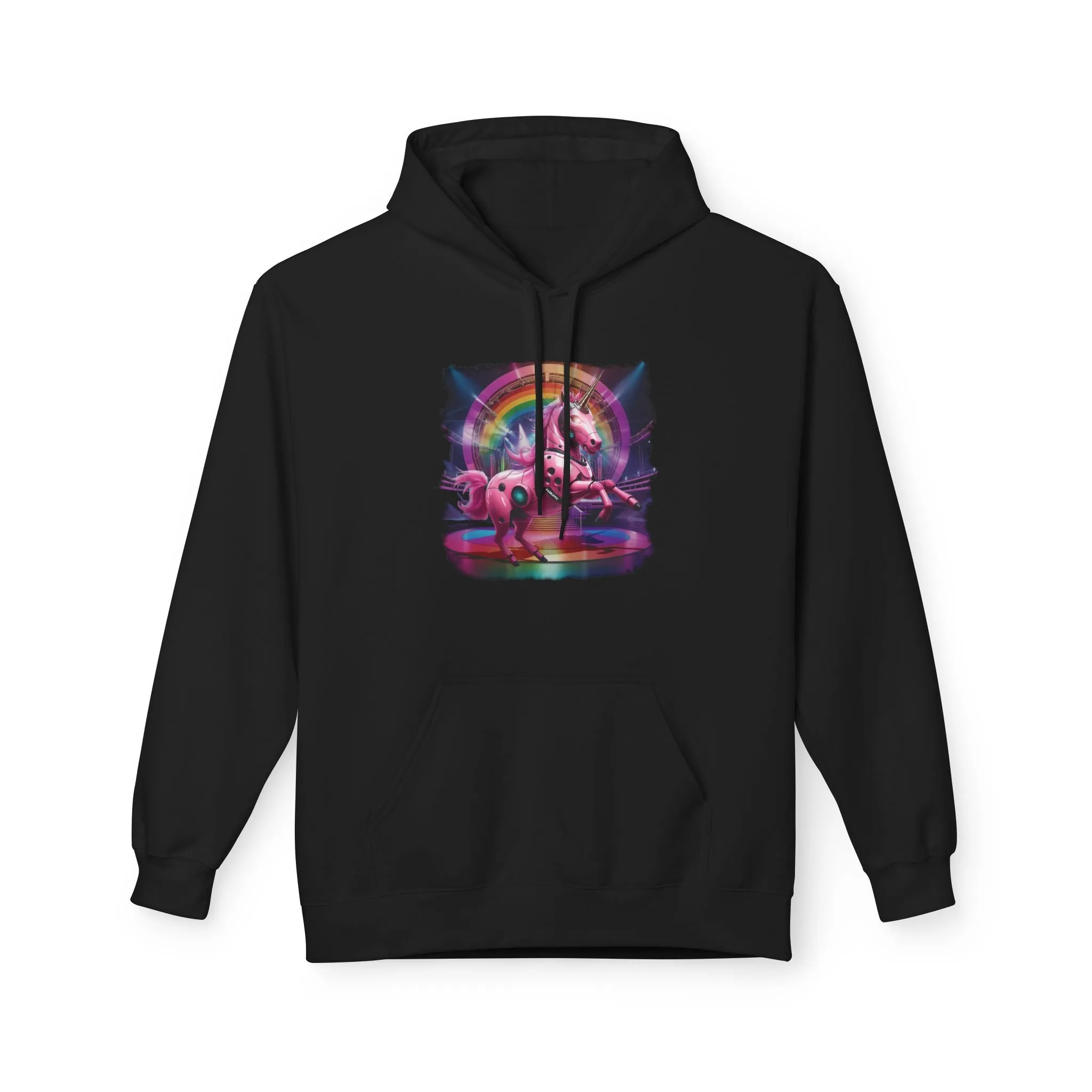 HUBOPTIC® Unicorn Rave Fantasy Unisex Heavy Blend Hooded Unisex Fleece Hoodie