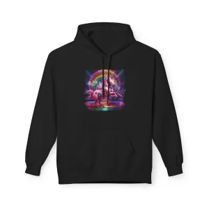 HUBOPTIC® Unicorn Rave Fantasy Unisex Heavy Blend Hooded Unisex Fleece Hoodie