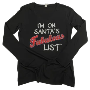 I'm on Santa's Fabulous List HV043