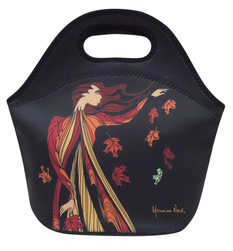 Insulated, Neoprene Lunch Bag with artwork by Native Artist Maxine Noel