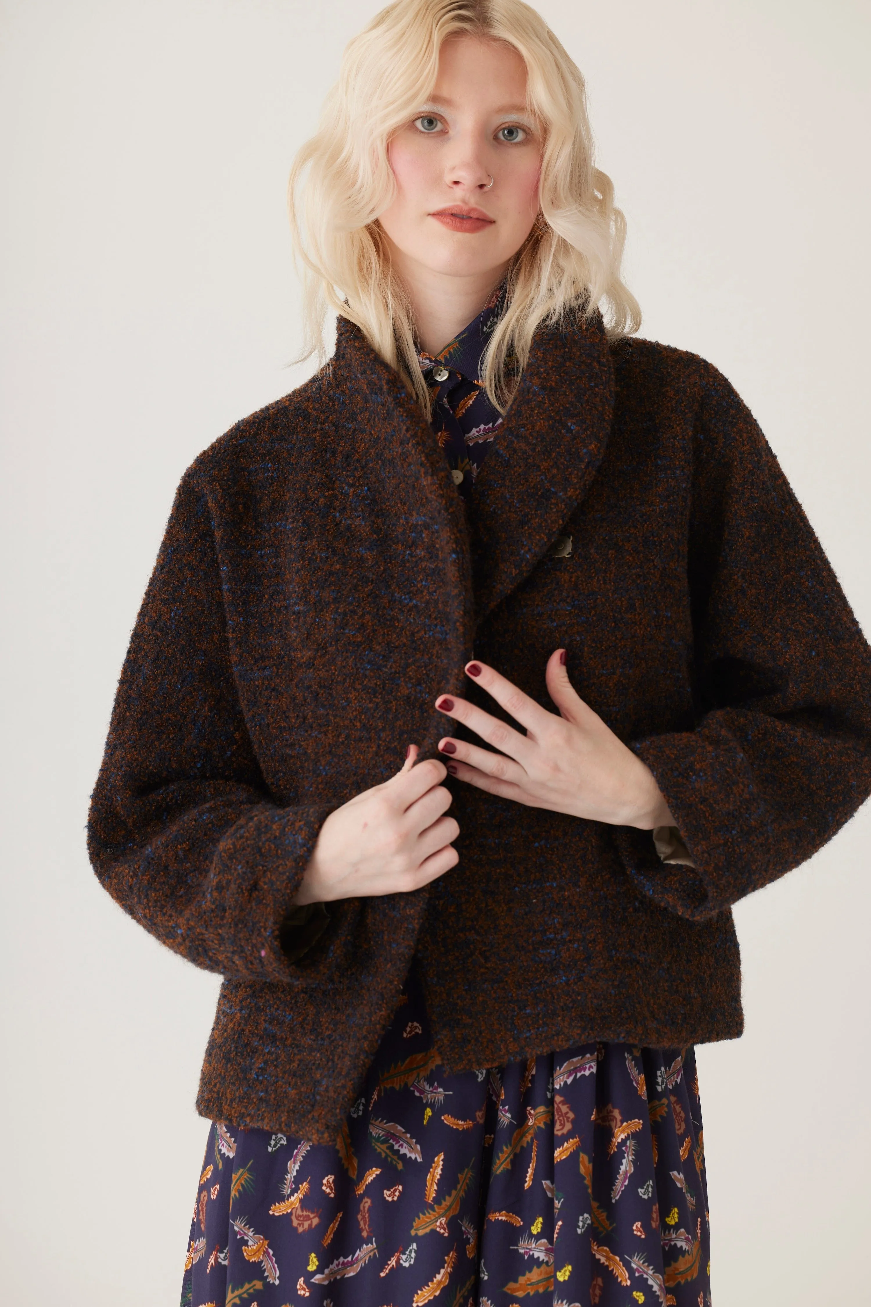 Jacquie Jacket in Boucle