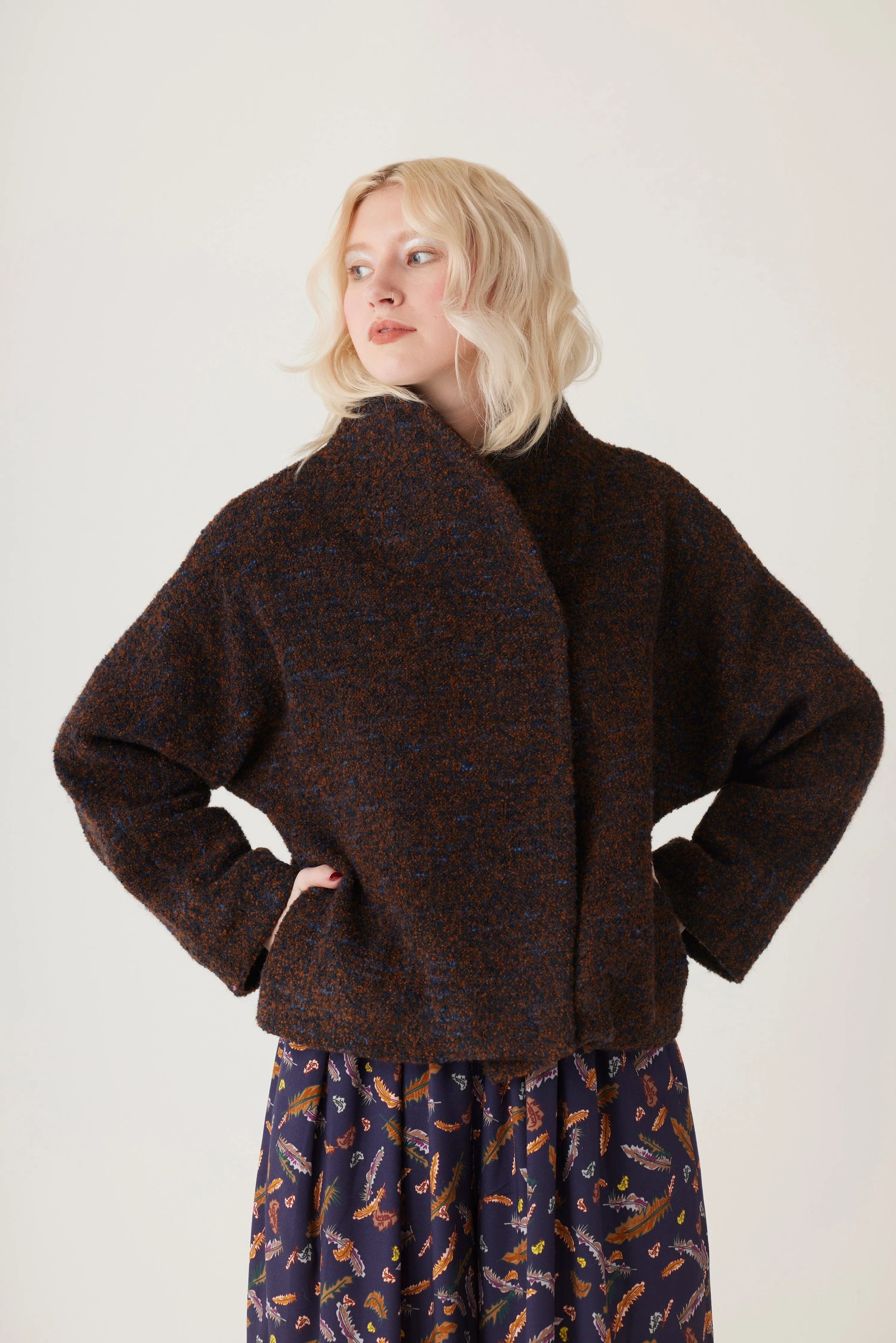 Jacquie Jacket in Boucle