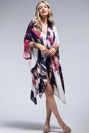 Lightweight Water color LightWeight Summer Kimono