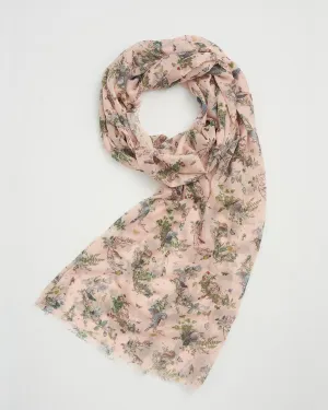 Morning Song Peach Parfiat Lightweight Scarf