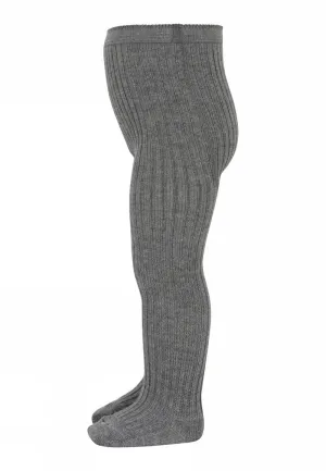 MP Denmark: Arien Wool Tights - Grey Melange