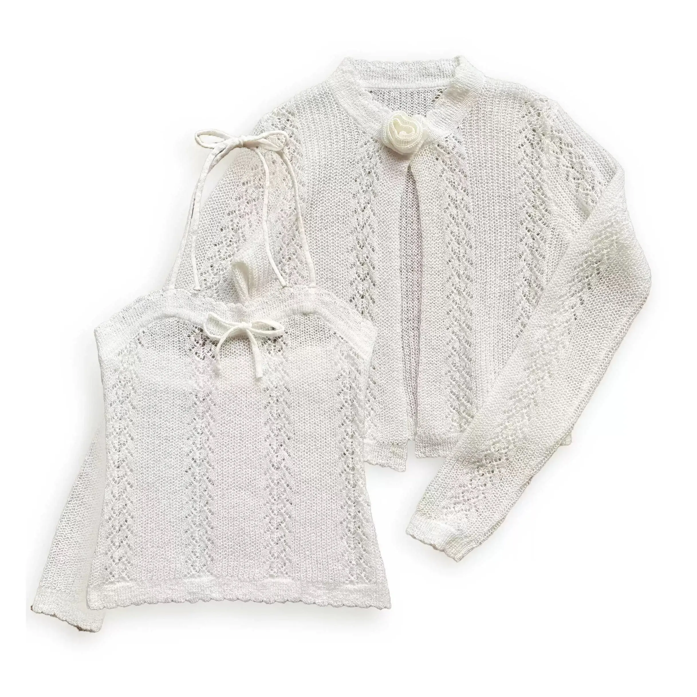 [Pacific Position] My Heart Is Full Of Dreams - Alpaca And Wool Sweater Set Christmas