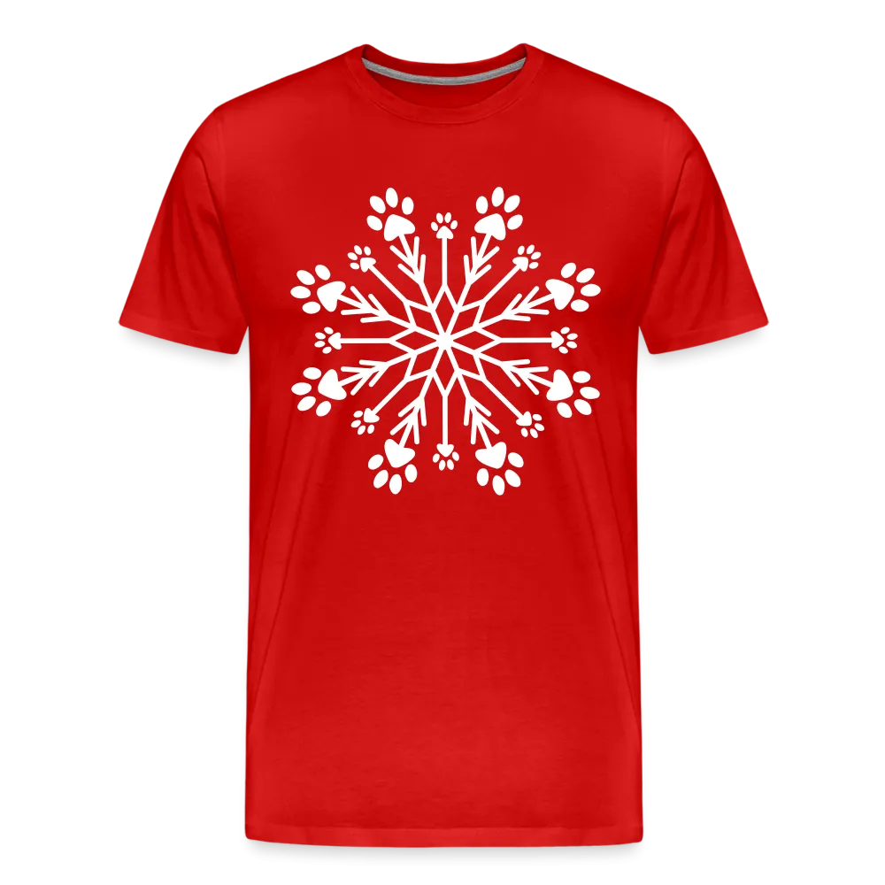 Paw Snowflake Premium T-Shirt