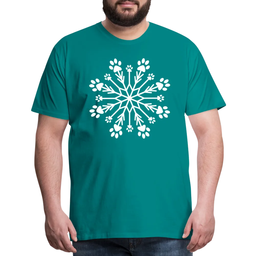 Paw Snowflake Premium T-Shirt