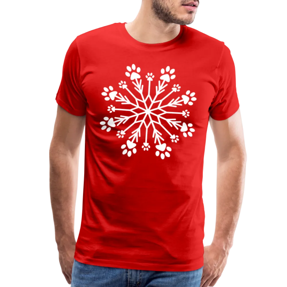 Paw Snowflake Premium T-Shirt