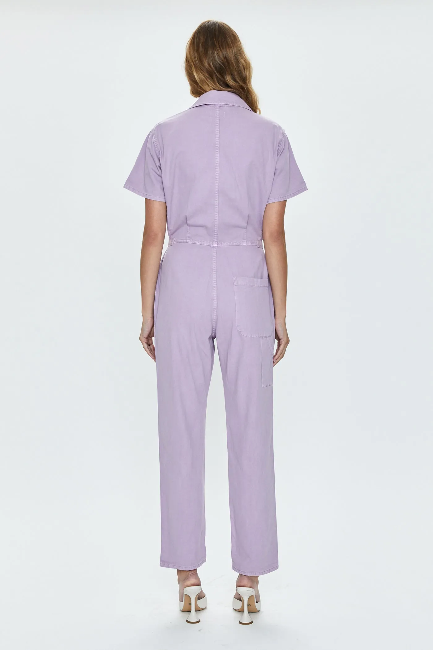 Pistola - Grover Cotton Worker Onepiece Jumpsuit - Iris