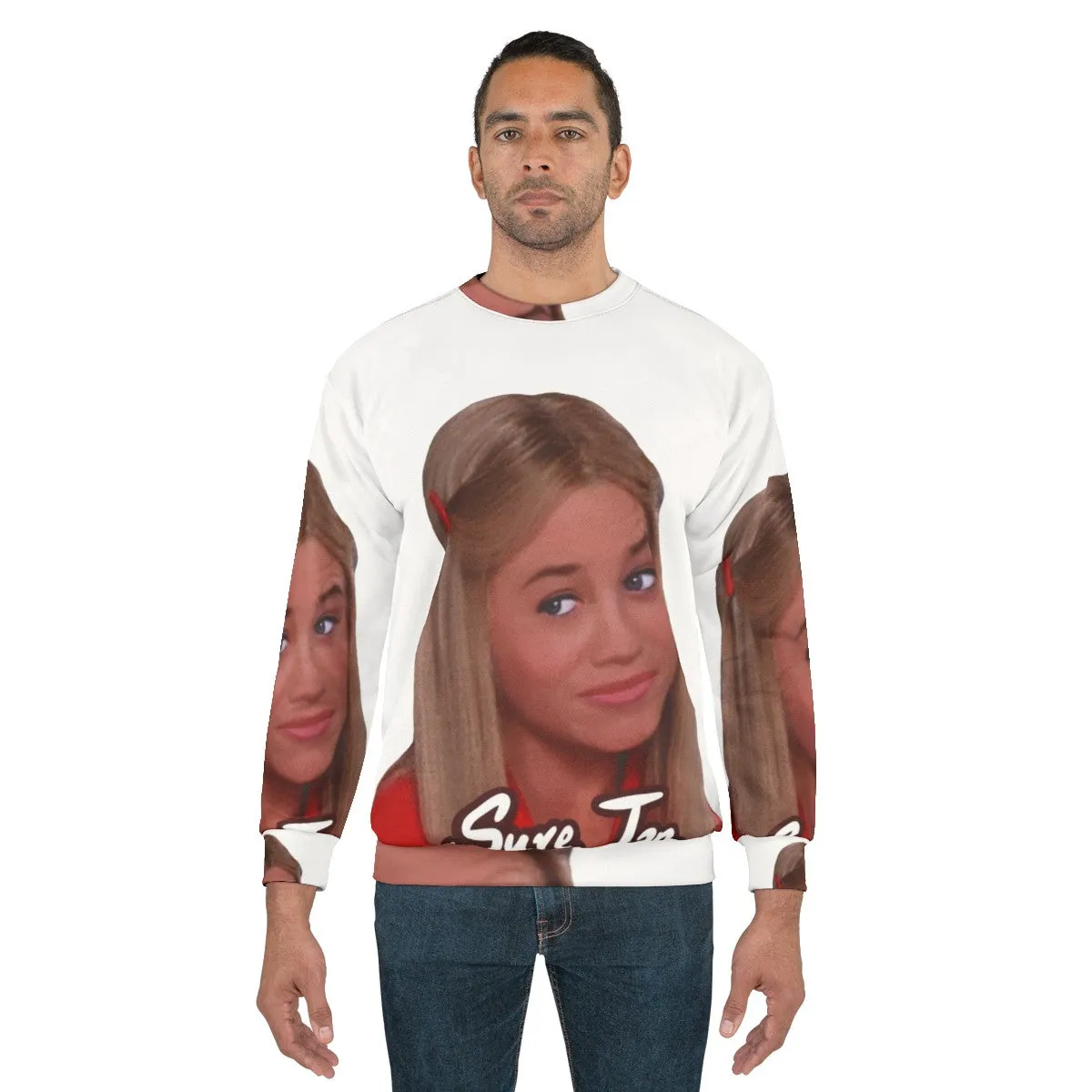 "Sassy 'Sure Jan' Brady Bunch Pop Culture Sweatshirt"