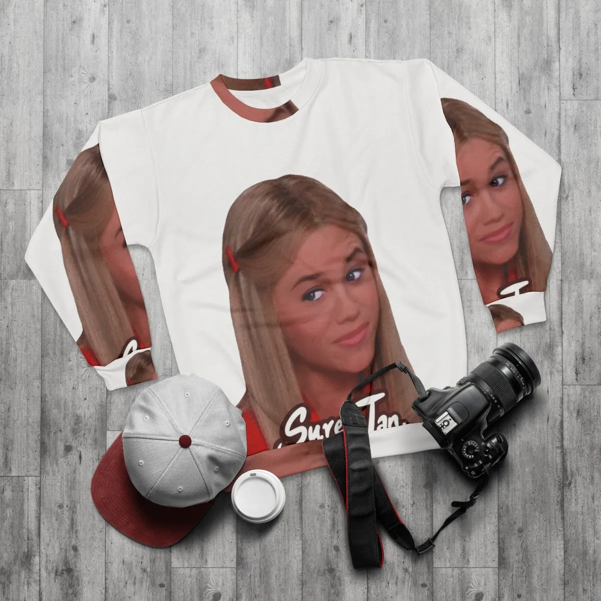 "Sassy 'Sure Jan' Brady Bunch Pop Culture Sweatshirt"