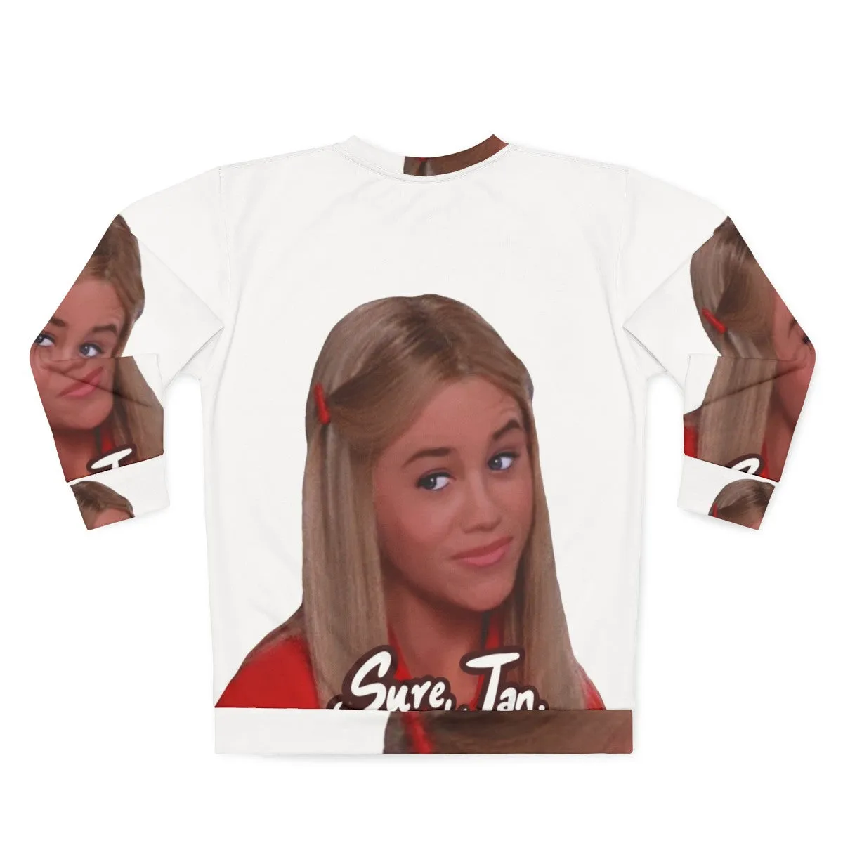 "Sassy 'Sure Jan' Brady Bunch Pop Culture Sweatshirt"