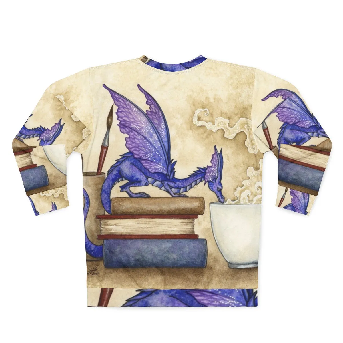 "What's in Here?" Fantasy Bookworm Sweatshirt