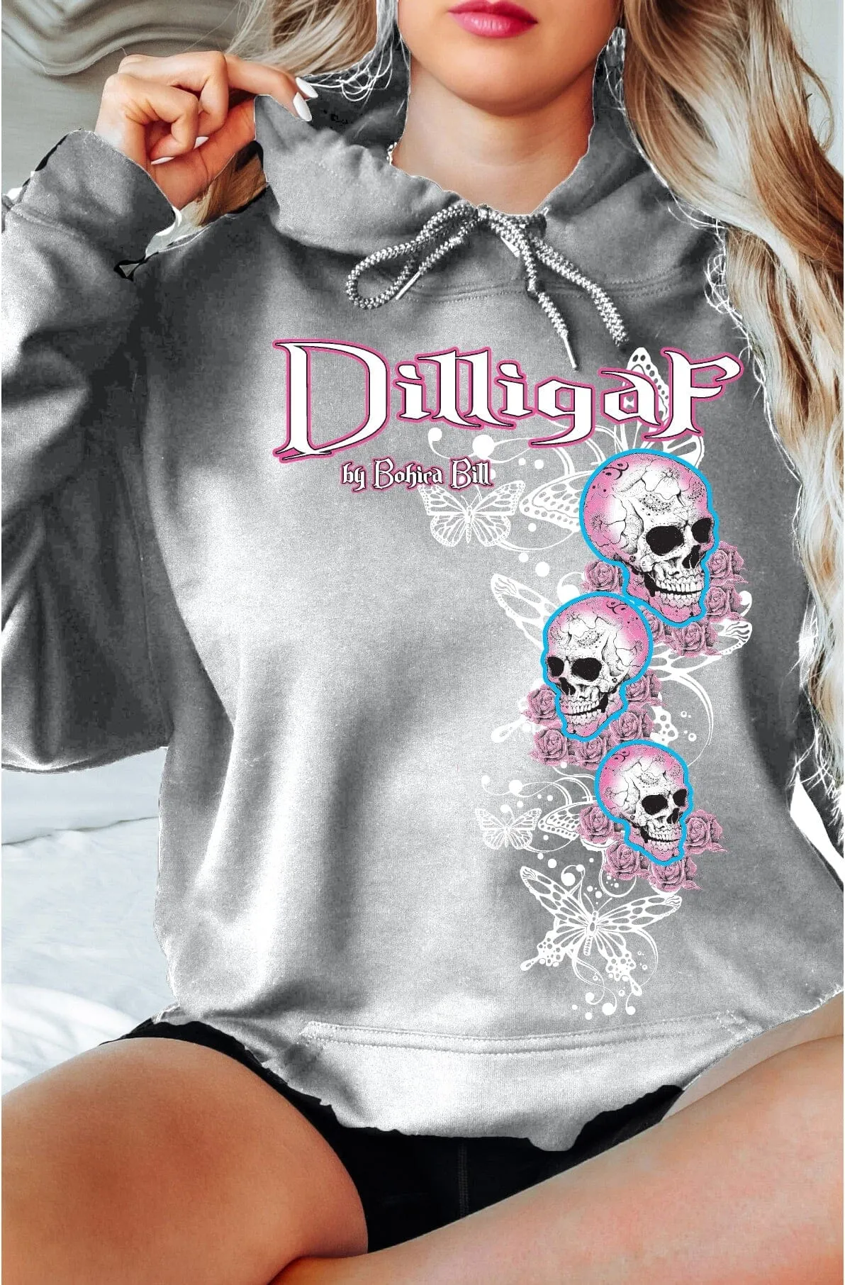 Sexy Skulls Pullover Hoody