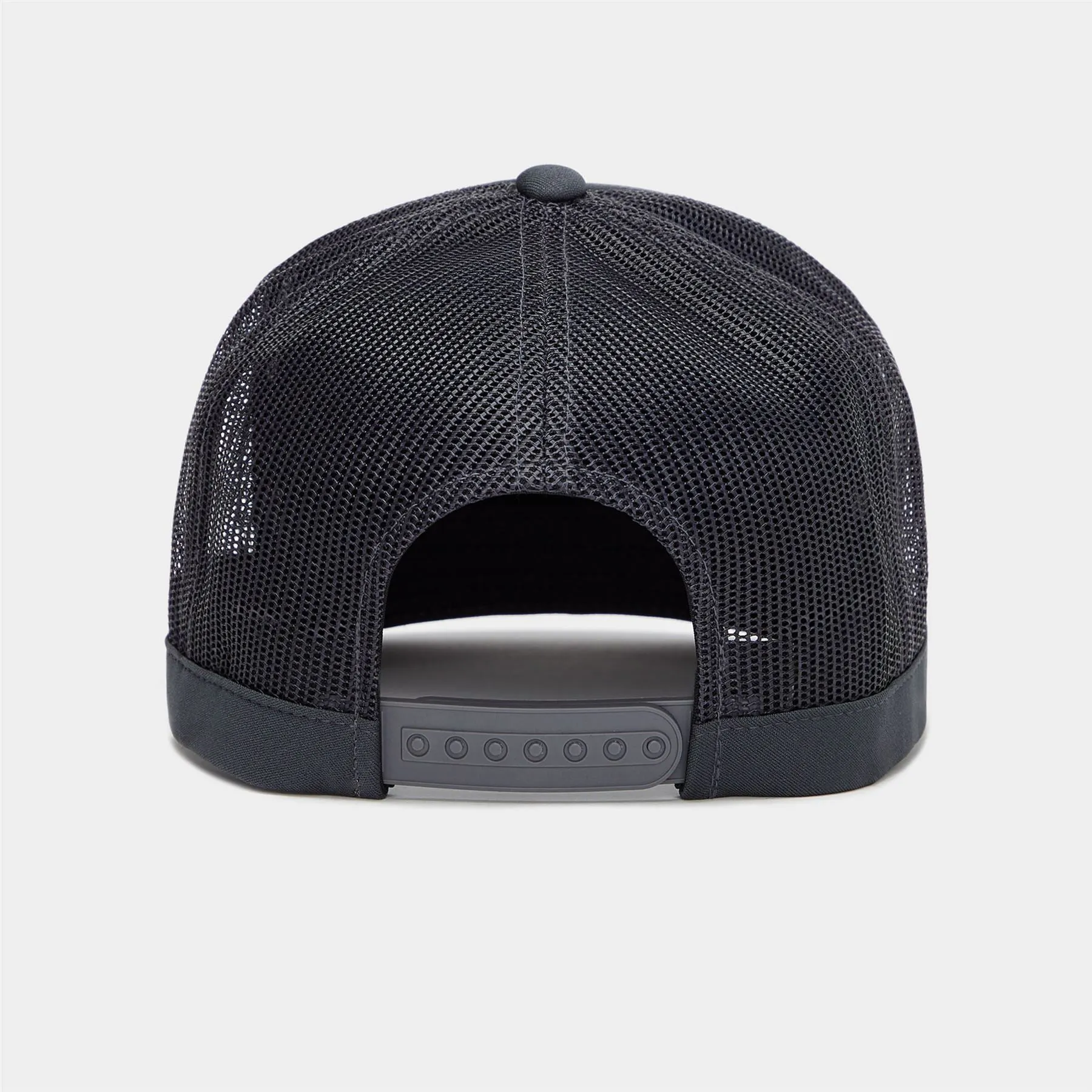 Skull & Tees Interlock Knit Tall Trucker Cap Charcoal - AW24