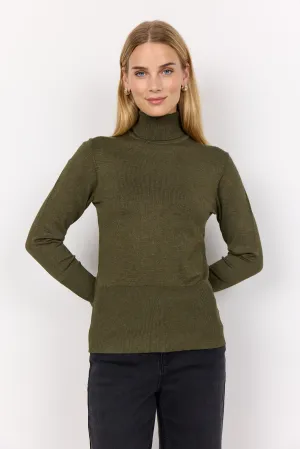 Soya Concept Dollie 145 Knit Pullover Dark Olive