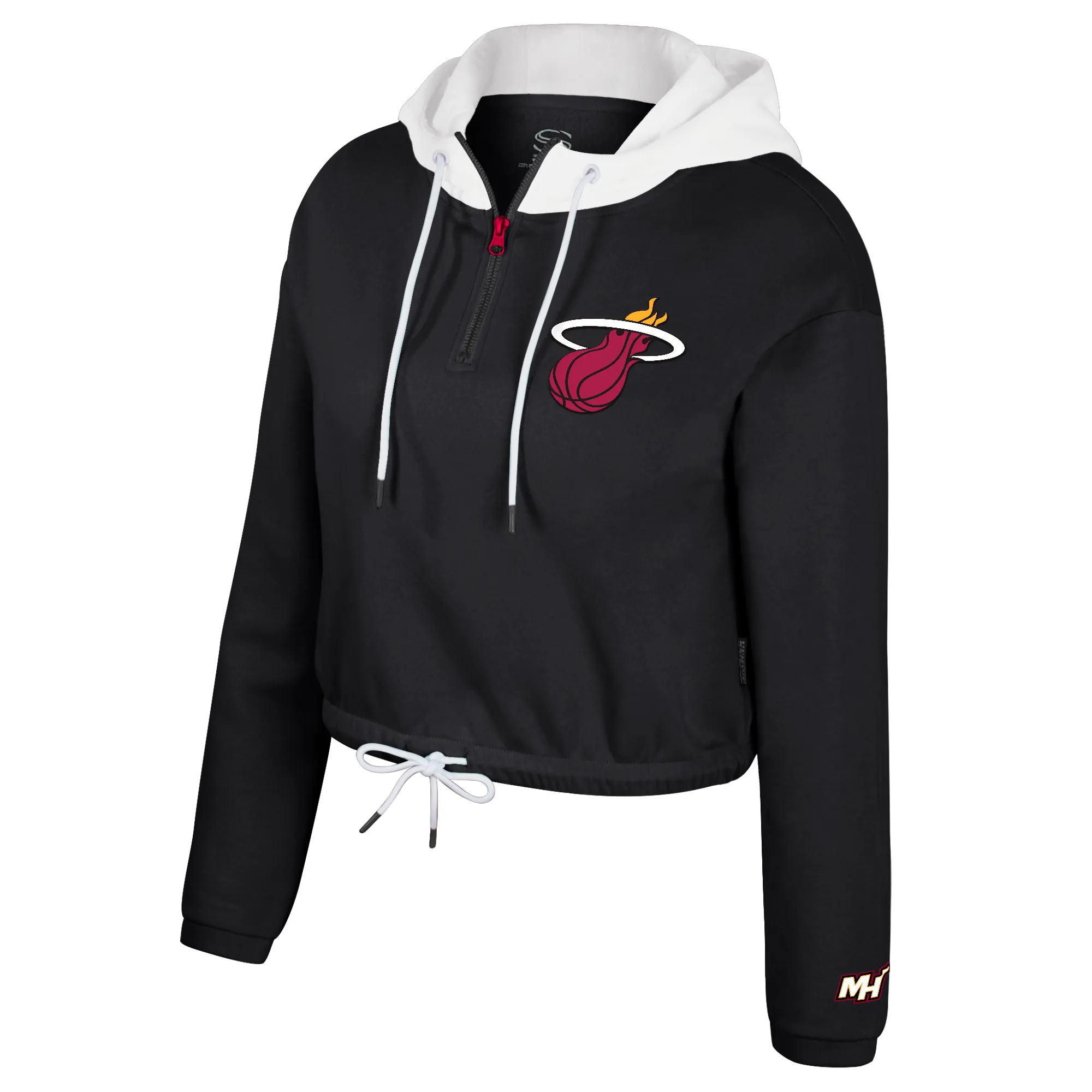 Stadium Essentials Miami HEAT Quarter Zip Women's Hoodie