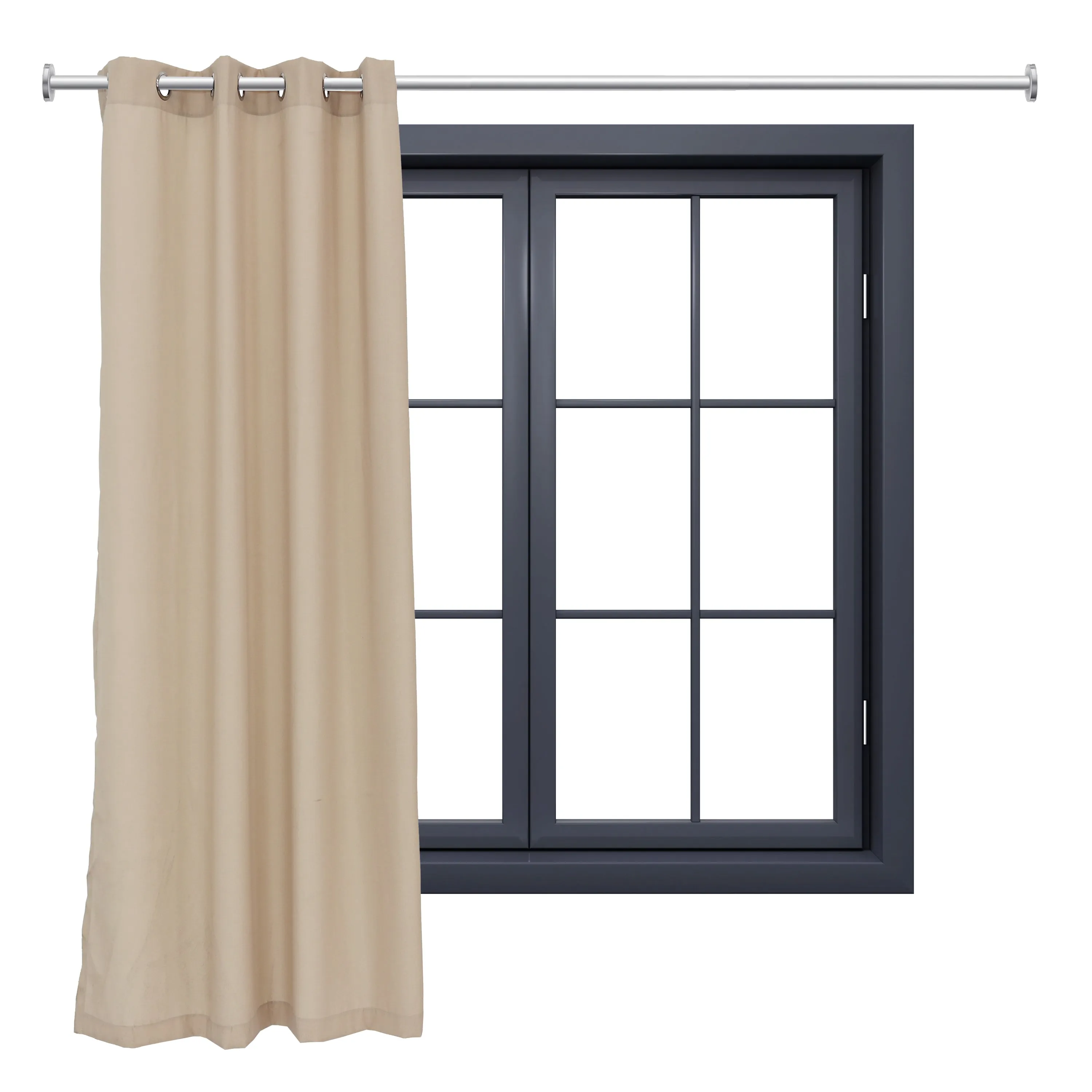 Sunnydaze Contemporary Styles Outdoor Curtain Panels