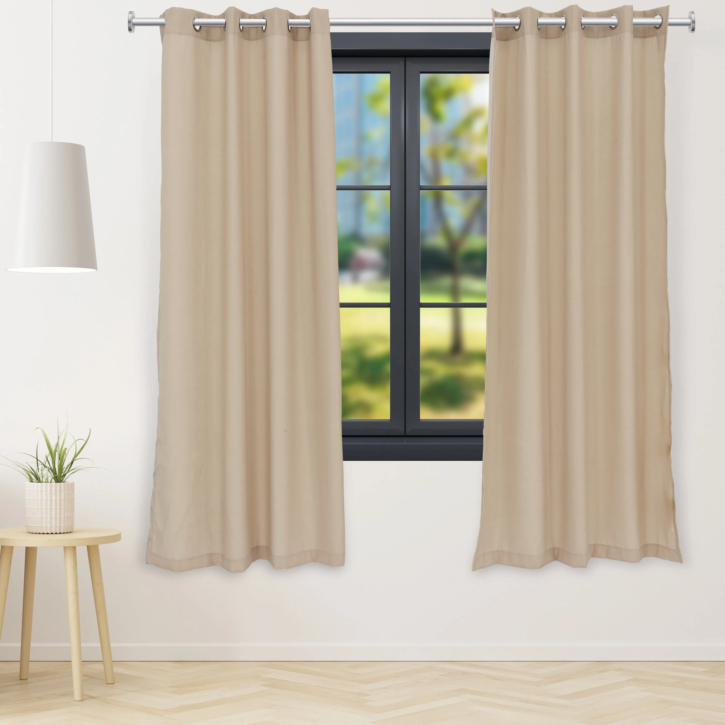 Sunnydaze Contemporary Styles Outdoor Curtain Panels