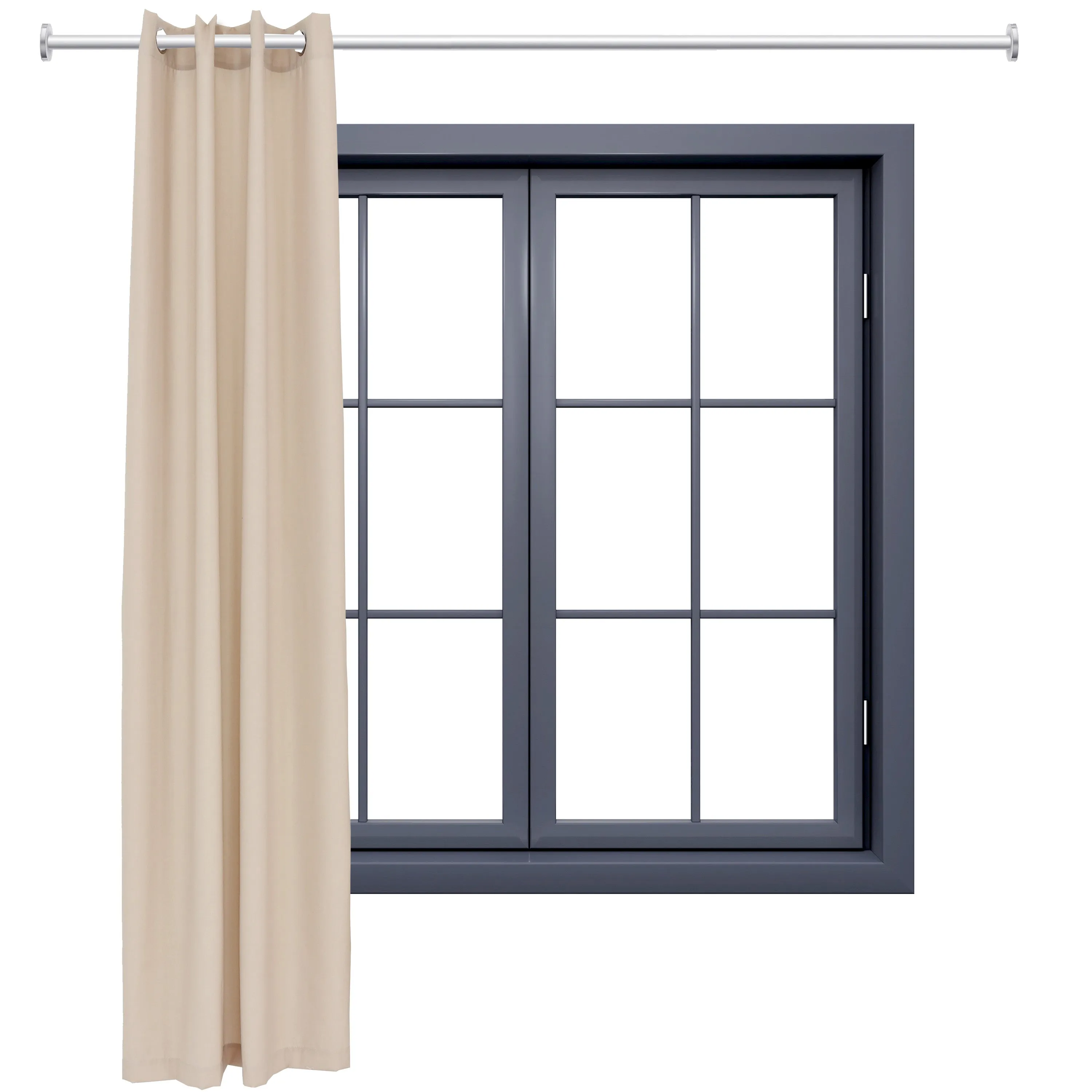 Sunnydaze Contemporary Styles Outdoor Curtain Panels