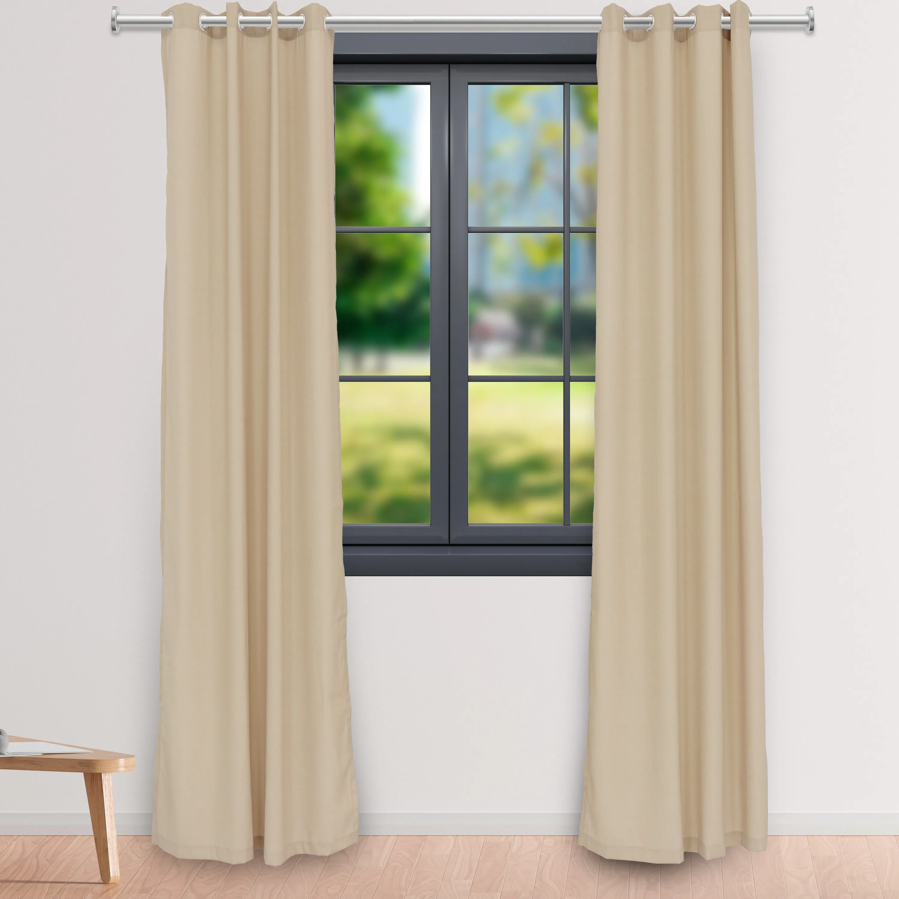 Sunnydaze Contemporary Styles Outdoor Curtain Panels