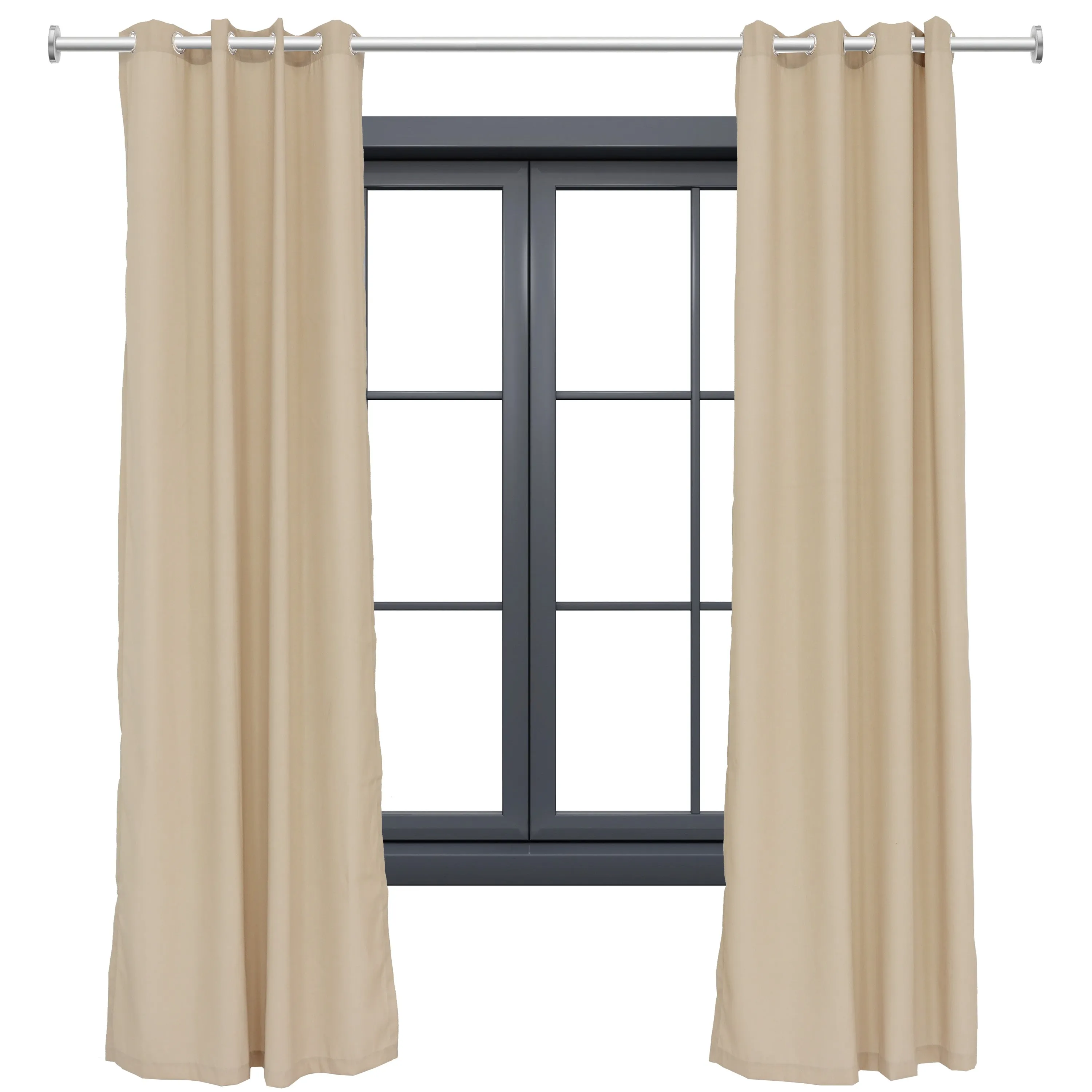 Sunnydaze Contemporary Styles Outdoor Curtain Panels