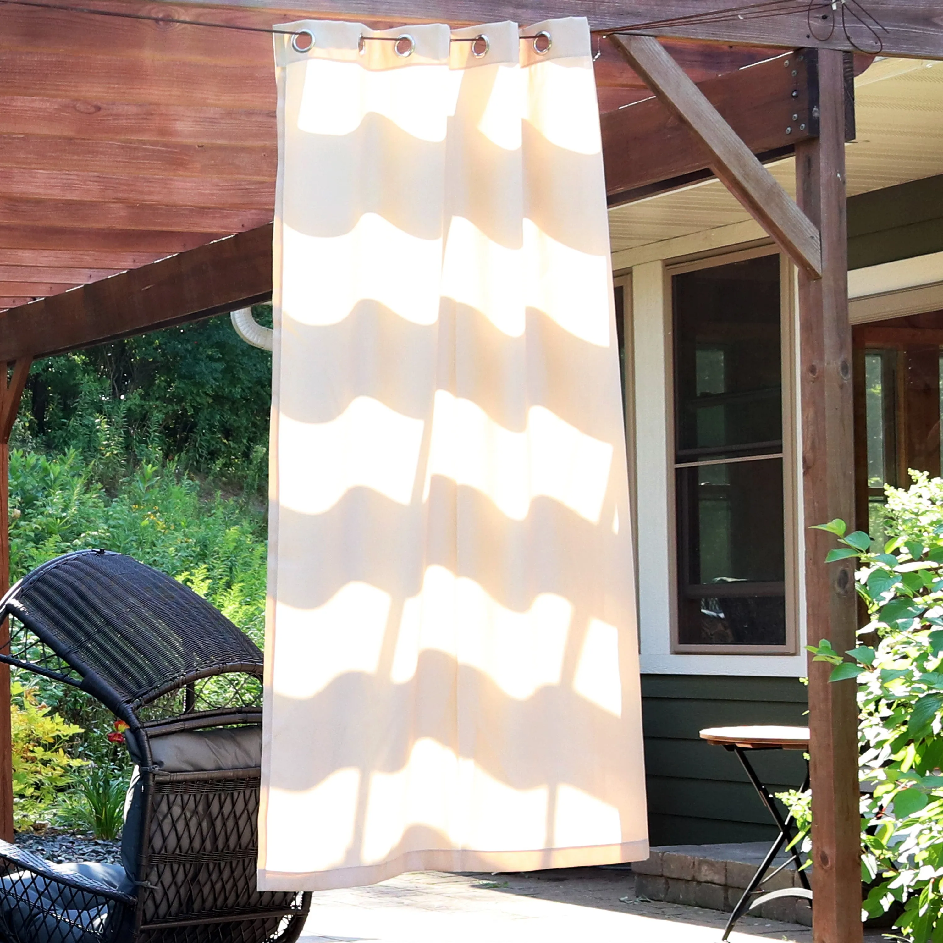 Sunnydaze Contemporary Styles Outdoor Curtain Panels