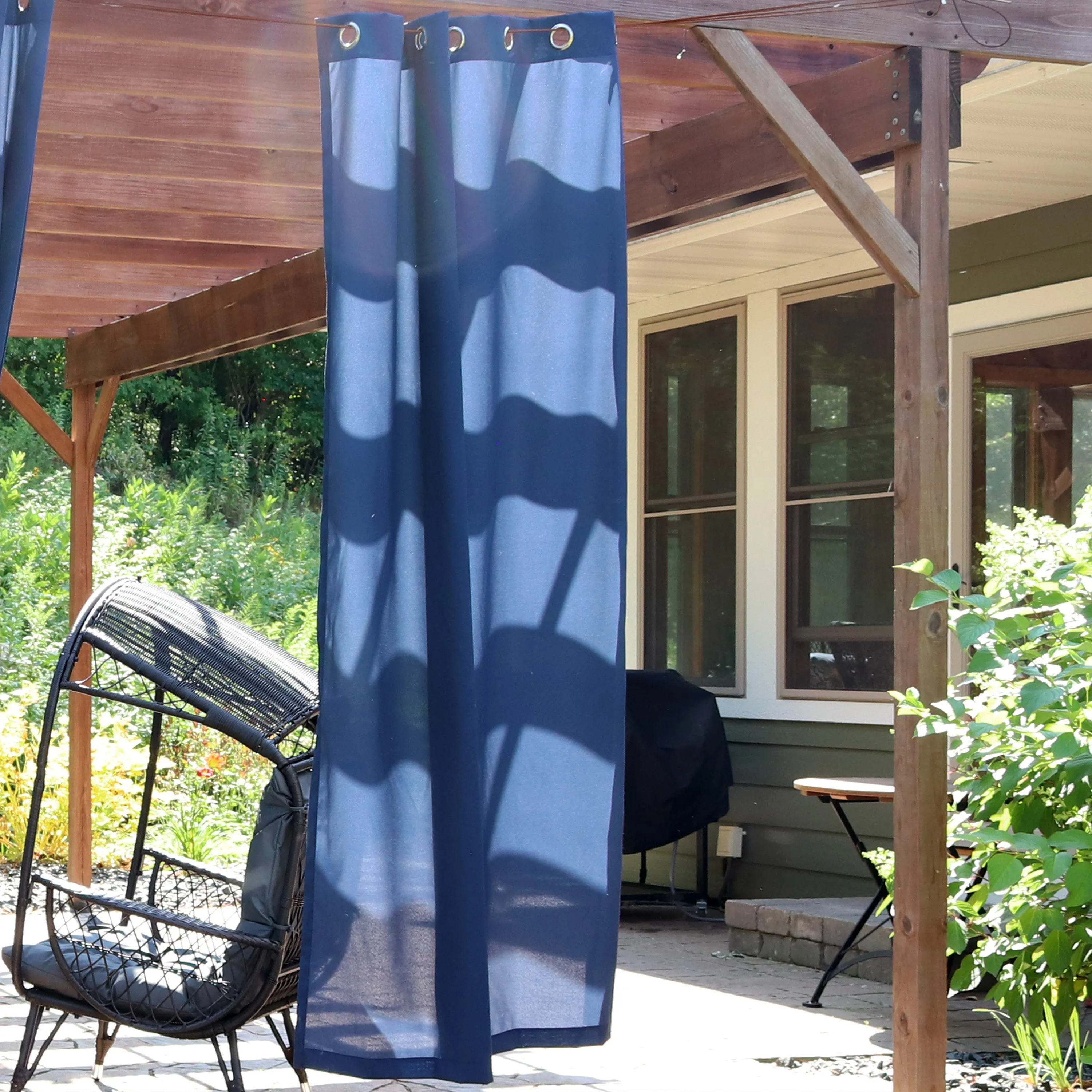 Sunnydaze Contemporary Styles Outdoor Curtain Panels