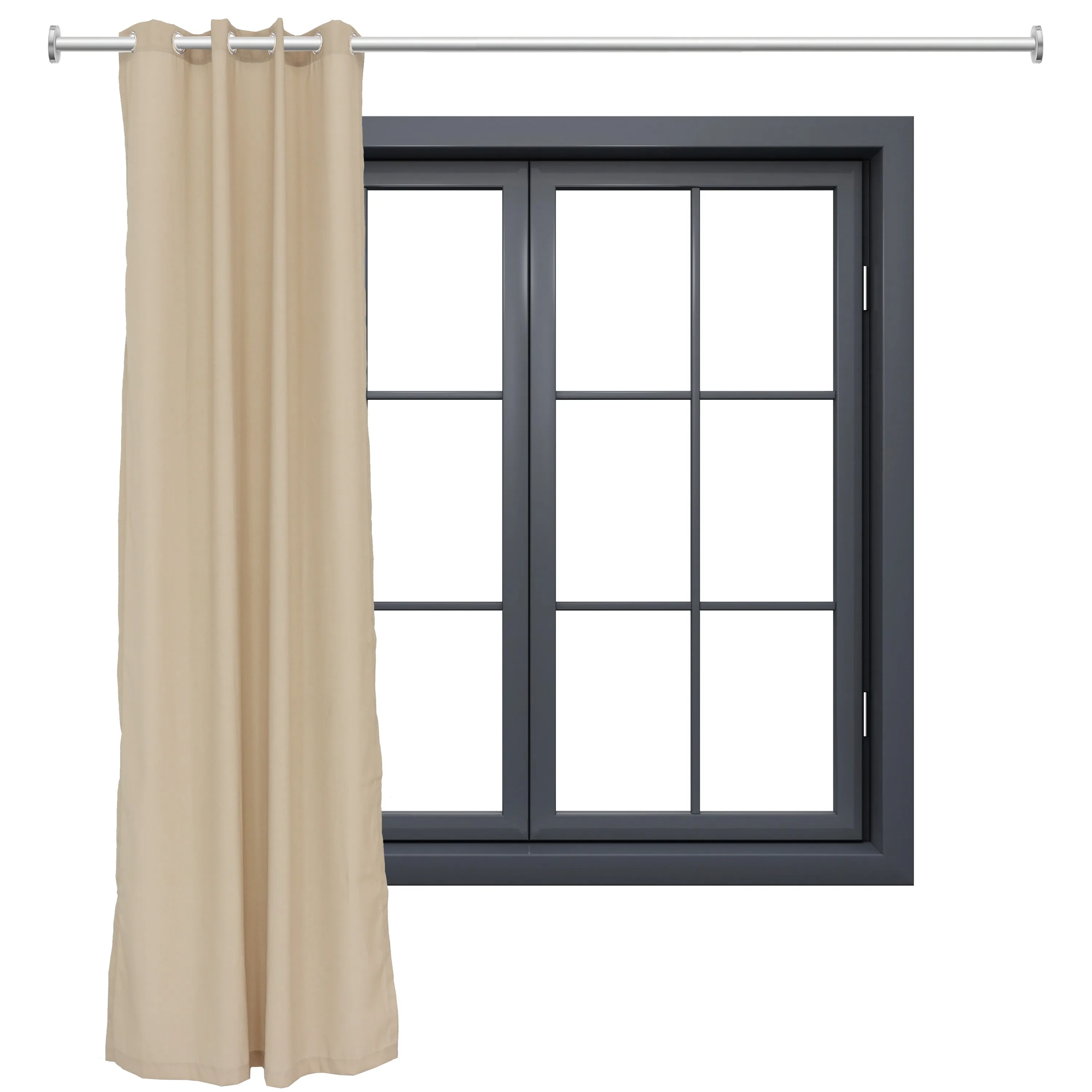 Sunnydaze Contemporary Styles Outdoor Curtain Panels