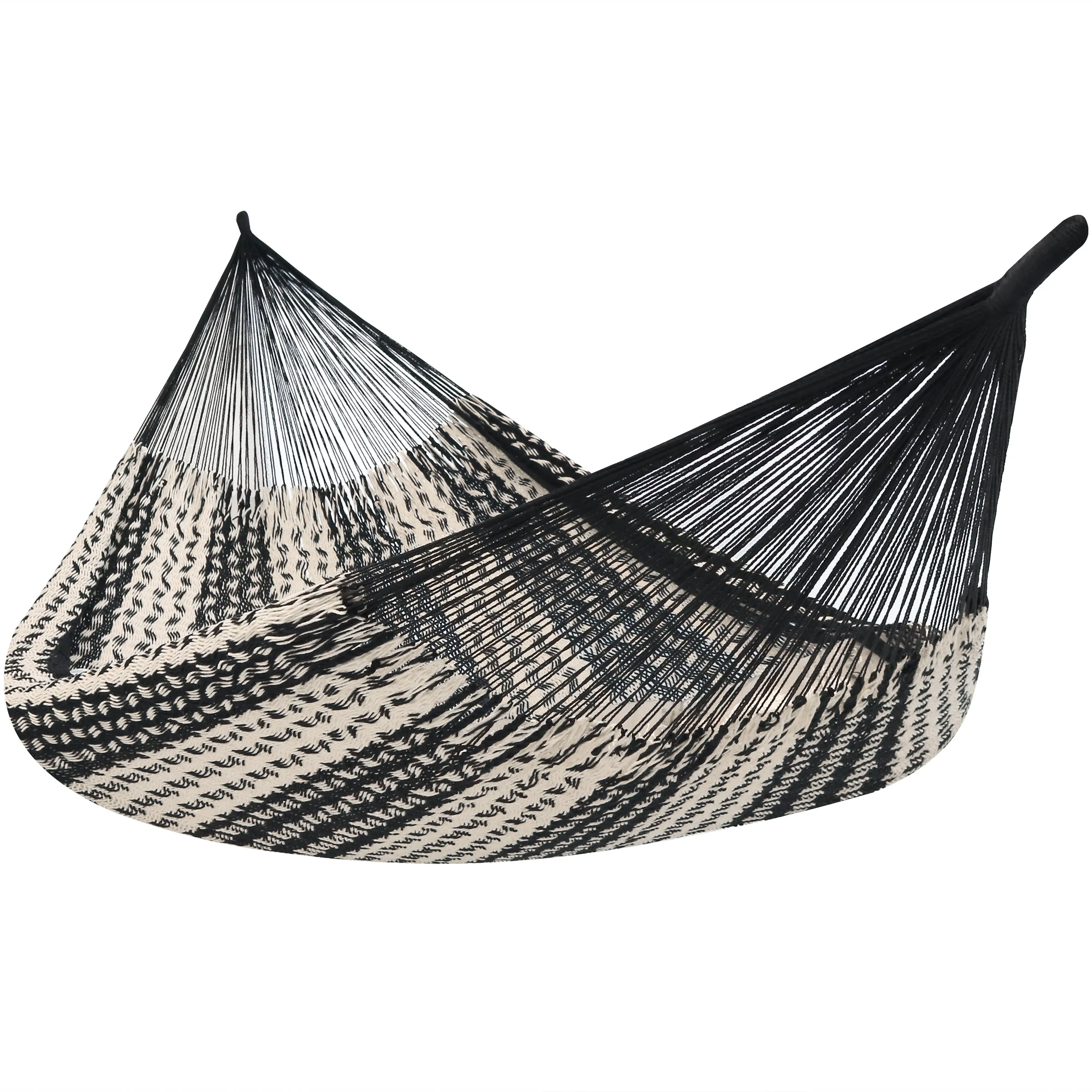 Sunnydaze Family Size Handwoven Thick Cord Mayan Hammock